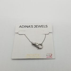 NWT Adina's Jewels Nordstrom sterling silver clasp choker